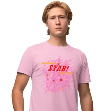 Imagem de Camisa Camiseta Genuine Grit Masculina Estampada Algodão 30.1 You Are Beautiful Star - P - Rosa Bebe