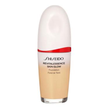 Imagem de Base De Maquiagem Em Pump Shiseido Revitalessence 10119347 Shiseido Revitalessence Skin Glow Foundation Fps30 Shell 160 - Base Líquida 30ml Tom Nude  -  30ml 30g