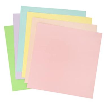 Imagem de DCWV Pilha de cartolina, pastéis texturizados, 58 folhas, 30,48 x 30,48 cm