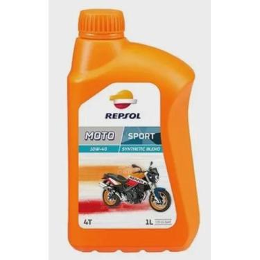 Imagem de Óleo Lubrificante Repsol Moto Sport 4t 10w40 1l Semissintético