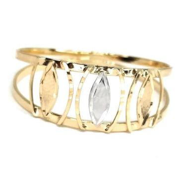 Imagem de Anel de ouro 18k Navetes - Elegancy Joias, 12