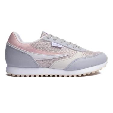 Imagem de Tenis Fila Renno Classic Feminino Cinza, Cinza, 36