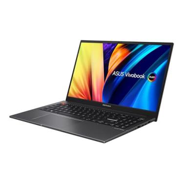 Imagem de ASUS Notebook fino VivoBook S 15 OLED, tela OLED FHD de 15,6 polegadas, plataforma Intel Evo, CPU Intel Core i5-12500H, 8 GB RAM, SSD de 512 GB, Windows 11 Home, preto indie, K3502ZA-DS51