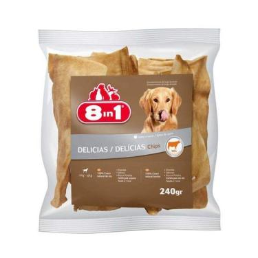 Imagem de Osso 8in1 para Cães Chips sabor Carne 220g