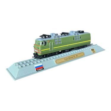 Imagem de Miniatura Locomotiva Siberian VL80 Russia 1:160 N Del Prado - Delprado