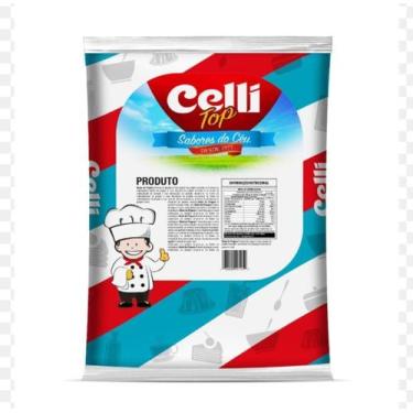 Imagem de Pó Para Preparo De Gelatina Sabor Morango 1Kg - Celli Alimentos