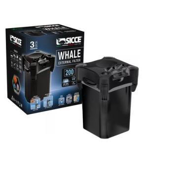 Imagem de Sicce Filtro Canister Whale 200 Black Nero 700l/h, 220V