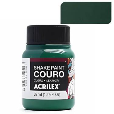 Imagem de Tinta Pinta Couro Shake Paint Acrilex 37ml Natural Sintético, Verde Ba