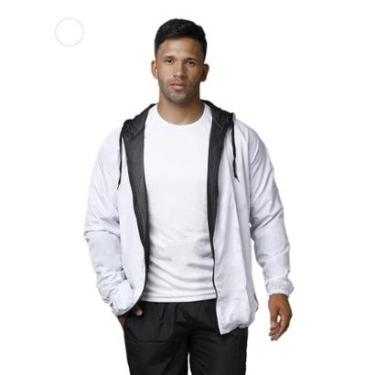 Imagem de Jaqueta Corta Vento Forrada Blusa Masculino Agasalho Esporte Com Capuz-Masculino