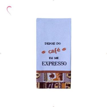 Imagem de Pano De Prato Bordado Coleção Momentos 100% Algodão - Autoestima Home,