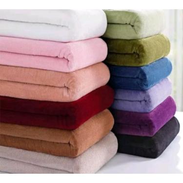 Imagem de  Coberta Manta casal queen toque macio quente para o frio 1,80 x 2,00 