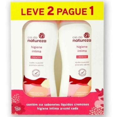 Imagem de Sabonete Líquido Íntimo Cremoso 2 X 210ml Cia Da Natureza