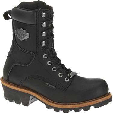 Imagem de Harley-Davidson Bota masculina Tyson Logger, Preto, 9