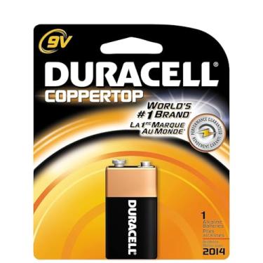 Imagem de Duracell Bateria alcalina de 9 V, 1 unidade