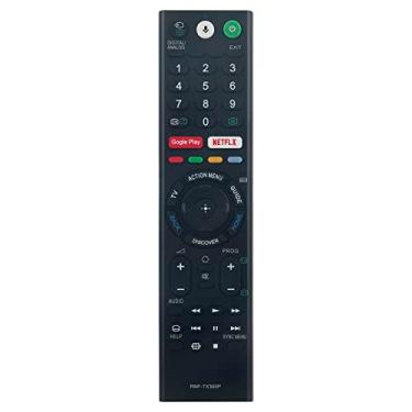 Imagem de Controle remoto de voz de substituição RMF-TX300P compatível com Sony Smart Android TV KD-43X8000E KD-43X7500E
