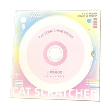 Imagem de Dualoai Scratch Pad Cat Scretanding Board Robusta Play Interativa espessada com canteiro de de bola saltitante para gatos internos gatinhos, Cor
