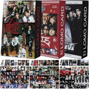 Imagem de KPOPBTS Stray Kids Pacote com 3/165 peças Photocards Kpop Album Giant Merch SKZHOP HIPTAPE 合(HOP) Presente para SKZ meninos e meninas