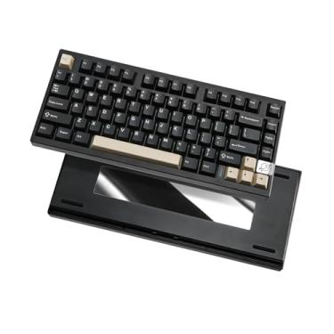 Imagem de YUNZII Teclado Mecânico Sem Fio Para Jogos Al75 Pro 75%, Cnc Totalmente Em Alumínio, Bt/2.4G/Com Fio, Teclas Pbt, Hot Swap Montado Na Junta, Luz De Fundo Rgb Personalizada, Programável Para Mac/Win