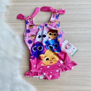 Imagem de Body Maio Suplex Infantil Temático Bolofofos 11 - Joaninha Baby, 03 AN