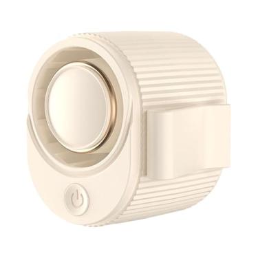 Imagem de Wswqop Fã da mesa do ventilador da cintura Presente leve verão Silent 3 Ajusta as veloc...
