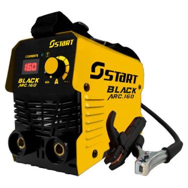 Imagem de Máquina De Solda Inversora Tig Black Arc Start 160a Serralheiro Mma El