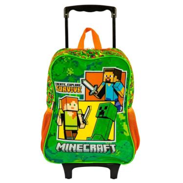 Imagem de Mochilete G Minecraft M Survive Colorido - Sestini 066169-00