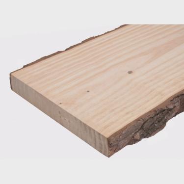 Imagem de Tábua Rústica para Prateleira 4,5x35x100cm Bege