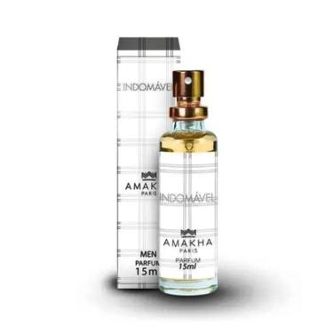 Imagem de Perfume Masculino Indomavel Amakha Paris 15ml Para Bolso Bolsa