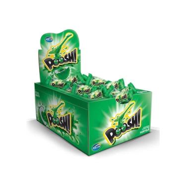 Imagem de Chiclete Recheado Poosh Hortelã Arcor 200g