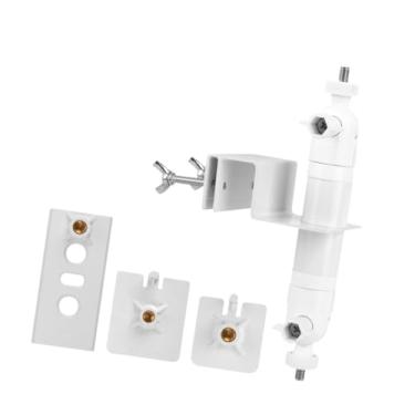 Imagem de Vaveren Câmera de cadeira ao ar livre Mount camer titular profissional universal universal suportes de ângulo ajustável de aço inoxidável, Branco