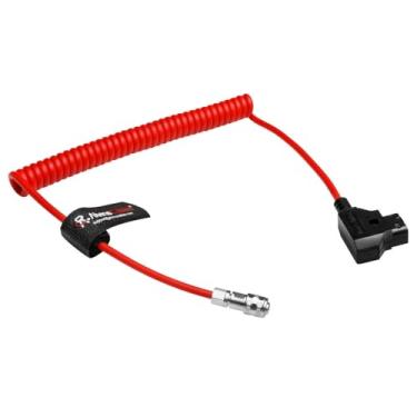 Imagem de Alvin's Cables Cabo de alimentação BMPCC 4K, cabo espiral ultra macio fêmea D-tap para câmera Blackmagic Pocket Cinema 4K/ 6K