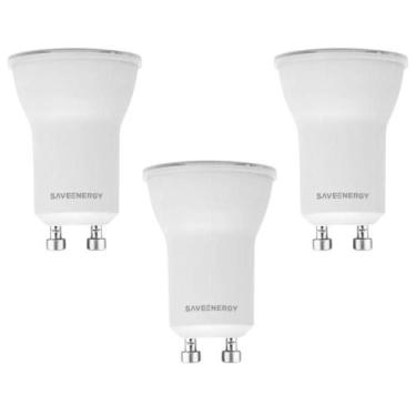Imagem de 3 Lâmpada Led Mini Dicróica 4W Mr11 GU10 Save Energy