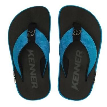 Imagem de Chinelo Sandália Kenner Kivah Azul/Preto Kids-Masculino