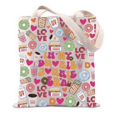 Imagem de TIIMG In My Dunkie Junkie Era Gift Dunkie Junkie Lover Gift Donuts Baker Gift Dessert Chef Gift Tote Bag, Dunkie Junkie1, big