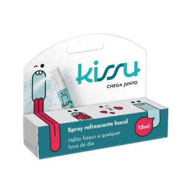 Imagem de Spray Refrescante Bucal Kissu Chega Junto Ice Frash 15ml