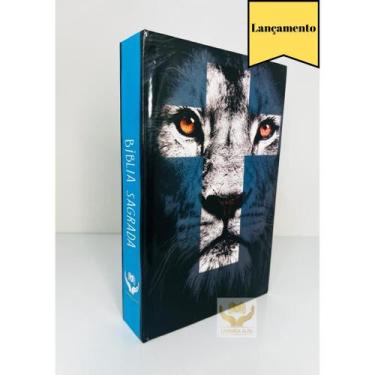 Imagem de Biblia Sagrada Capa Dura Hipergigante com Harpa - NoBrand