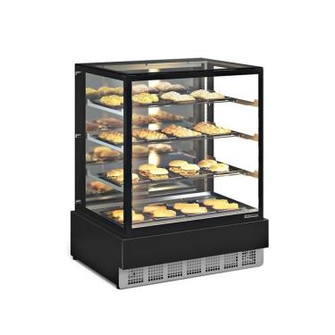 Imagem de Vitrine Estufa Para Salgados 100 Cm Preto 127v Gelopar Mgee-100