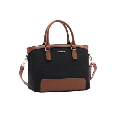 Imagem de Chenson, Bolsa Feminina Chenson Alça Dupla Transversal Braço Original Cor:Preto