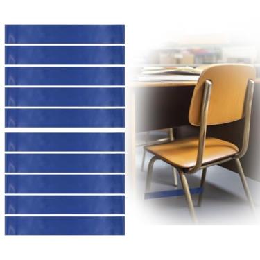 Imagem de Meckerni 10 Peças De Faixas Cadeira Azuis Para Crianças, Borracha Elástica Crianças Com Pés Inquietos, Material Escolar Alunos Pé