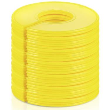 Imagem de Sukh Divisórias de armário de bebê 30 peças - Etiquetas de prateleira de organizador de roupas de plástico para rack de roupas, guarda-roupa, loja, armazém, berçário, itens essenciais para boutique