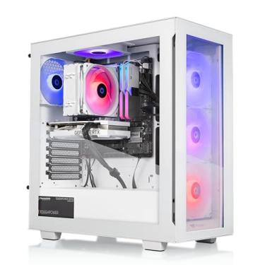 Imagem de Thermaltake LCGS View 1460TS-350 Desktop para jogos (Intel Core™ i7-14700F, 32GB 6000MT/s DDR5 RGB Memory, NVIDIA GeForce® RTX 5060 Ti, 1TB NVMe M.2, WiFi, Windows 11) V35S-B76S-56T-LCS
