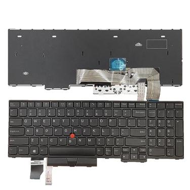 Imagem de Tiugochr Teclado De Substituição Para Laptop Com Layout Americano Lenovo Thinkpad L15 Gen 1 20U3 20U4 20U7 20U8 2 20X3 5N20W68253 5N20W68169 5N20W68323 5N20W68109 5N20W68226
