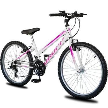 Imagem de Bicicleta Aro 24 Infantil Feminina 18 vel marchas Dropp Sport Freio V-