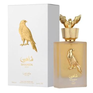 Imagem de Lattafa Shaheen Gold Eau de Parfum Perfume Unissex 100ml, Incolor, 100