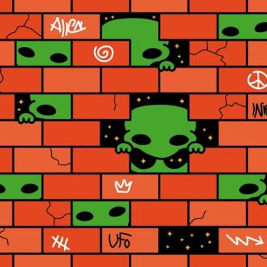 Imagem de Papel de Parede Adesivo Sala Tijolos Lavável 12m