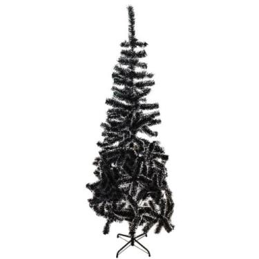 Imagem de Árvore De Natal Pinheiro Nevada 60/90/120/150 Cm - Wincy Natal, 90 cm