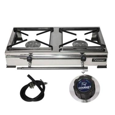 Imagem de Fogão Industrial Fast Gourmet a Gás 2 Bocas Inox F2AP