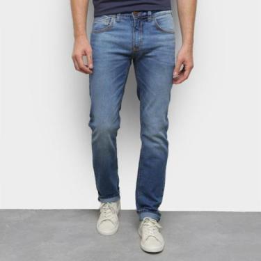 Imagem de Calça Jeans Masculina Lycra Cintura Skinny Básica - APOLLOGY, 44