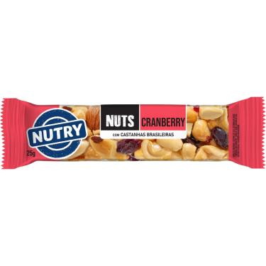 Imagem de BARRA NUTS CRANBERRY 25G NUTRY