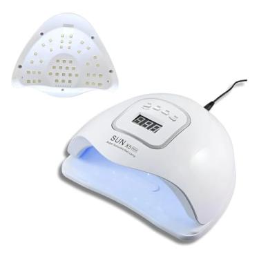 Imagem de Cabine Led com Base para Unhas de Gel 48W a 54W | Secagem R�pida, Sensor Autom�tico, Timer Touch | Manicure e Pedicure Profissional, secador de unha